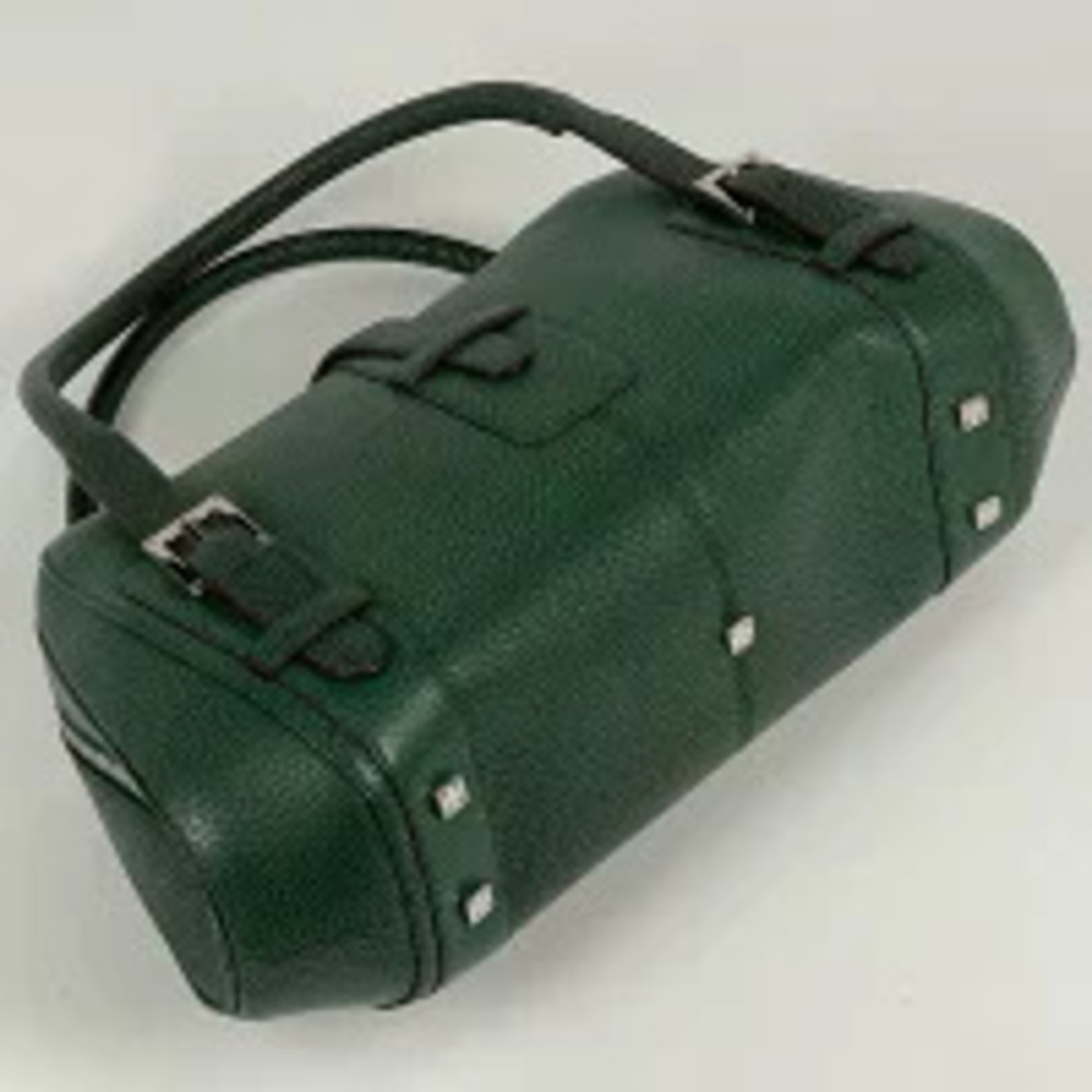 Loewe tote green handbag bag leather Green